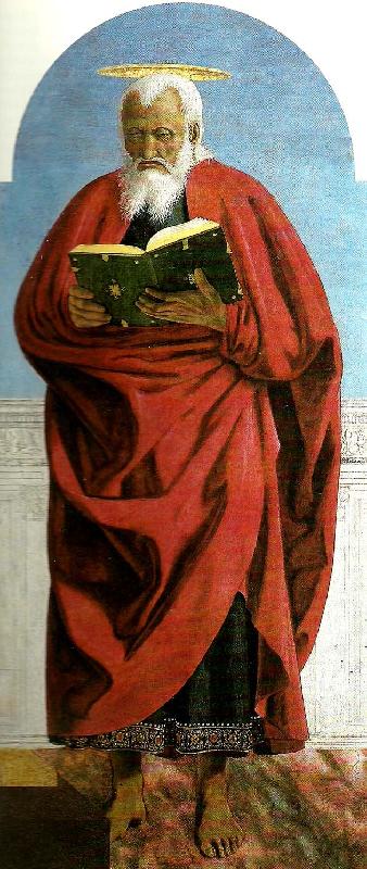 Piero della Francesca polyptych of saint augustine